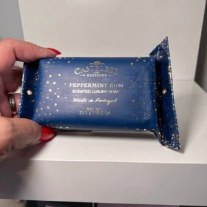 2 Bars-Castelbel Peppermint Rum Luxury Scented Soap Holiday Edition Stars - Bild 1 von 5