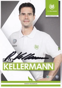 Ralf Kellermann VfL Wolfsburg Frauen Autogrammkarte Handsigniert 2014/2015 FP176 - Picture 1 of 2