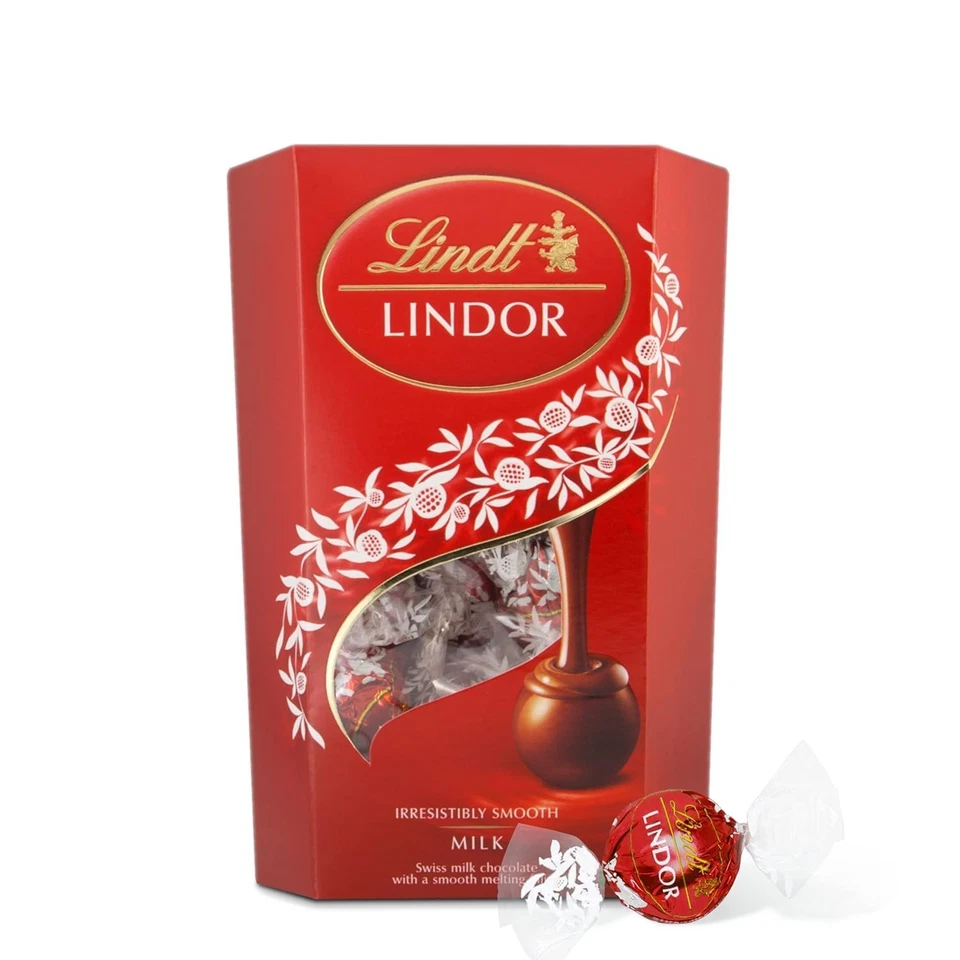Lindt Lindor молочный шоколад подарочная упаковка - 200 г - Бесплатная доставка 5-7 дней - Изображение 1 из 3
