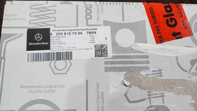 ¡¡¡NUEVO!!! Parasol izquierdo original mercedes-benz 205-810-73-04-7m94 Foto 1 de 2