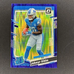 Jahmyr Gibbs 2023 Donruss Optic Football Purple Shock Rated Rookie #236 - Bild 1 von 2