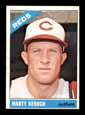1966 Topps #334 Marty Keough   EXMT/EXMT+ X3590480 - Image 1 of 3