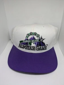 VINTAGE Colorado Rockies 1998 All Star Game Snapback Sports Specialties 90s Y2K - Picture 1 of 11