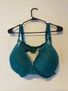 AUDEN ‘The Sublime’ Lacy Underwire Bra 42DD Green Full Coverage - Picture 1 of 6