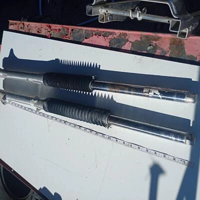 Honda XR200 1984 OEM suspensión delantera derecha izquierda horquillas amortiguadores Foto 1 de 4