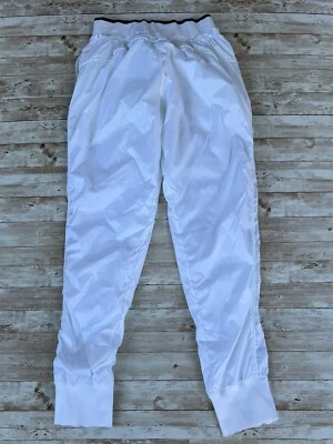 Adidas By Stella McCartney Blanco Cortavientos Barricade Pantalones Nylon Talla Pequeña Foto 1 de 4