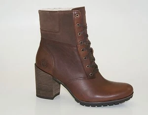 Timberland Swazey Caliente Lined Tobillo Botas Mujer Botines Botas Tacón A12FT - Imagen 1 de 7