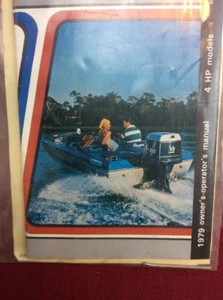 1979 Evinrude Owners Manual Unopened 4 HP #220 - Picture 1 of 5