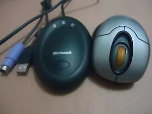 MICROSOFT WIRELESS OPTICAL MOUSE 2.0 1008 WITH RECEIVER 3.0A - Picture 1 of 10