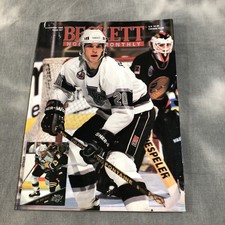 BECKETT HOCKEY MAGAZINE Issue #37 November 1993 Luc Robitaille