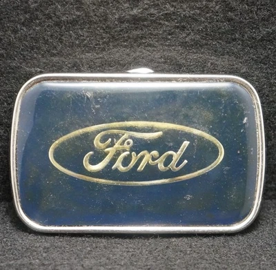 WG05110 DULCE HEBILLA DE CINTURÓN VINTAGE AÑOS 70 ***FORD*** LOGOTIPO AUTOMOTRIZ PUBLICIDAD Foto 1 de 2