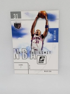 2004 2003-04 Fleer SkyBox Limited Sky's The Limit Shawn Marion #6 SL - Image 1 of 2