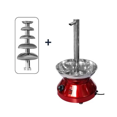 Chocolate Fountain Machine Chocolate Faucet Spray Machine Five-layer Waterfall - image 1 of 4