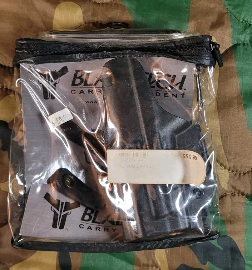 Funda Blade Tech Springfield Xd Mod 2 9/40 3 pulgadas diestro IWB Kydex negra Foto 1 de 4