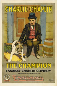 Impresión de póster de la película Charlie Chaplin El campeón (1915)  - Imagen 1 de 1