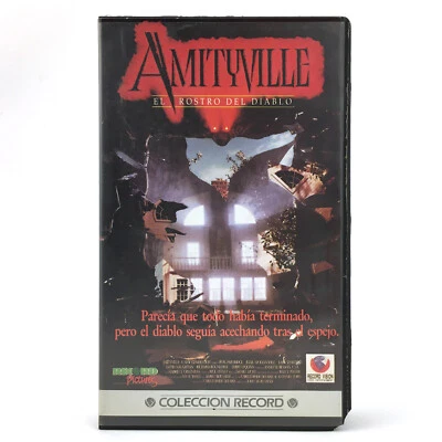 AMITYVILLE, EL ROSTRO DEL DIABLO ROSS PARTRIDGE ESPEJO HORROR DEMONIO TERROR VHS - Imagen 1 de 2