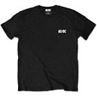 AC/DC Black Ice Backprint Official Men's T-Shirt
