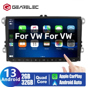 CarPlay +Autoradio 9“ Touch Screen für VW Golf MK5 MK6 Polo Passat Touran 2+32GB - Bild 1 von 15