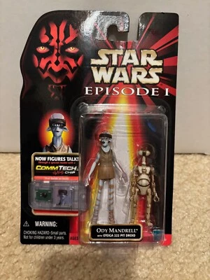 Star Wars Episode 1 - ODY MANDRELL with Qtoga action figure ! MOC, new ! - Image 1 of 2