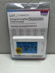 Lux 24-Volt 7-day Touch Screen Programmable Thermostat TX9600TS - Picture 1 of 3