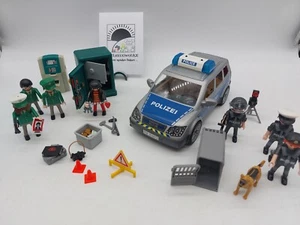 Playmobil / Polizei - Überfall mit Einsatzfahrzeug, Figuren und Zubehör - Bild 1 von 11