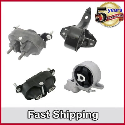 Крепление двигателя и трансмиссии авто 4 шт для 2008-2010 Chevy Malibu Pontiac G6 3,5 л - Изображение 1 из 4