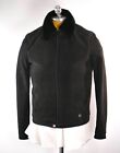 NEW  STEFANO RICCI  Outwear TOP Bomber  Coat Leather  Us S Eu 48 G719