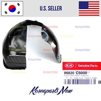 Guardabarros delantero derecho PASSENR 86820C6000 ⭐GENUINO⭐ se adapta a Kia Sorento 2016-2018 Foto 1 de 4