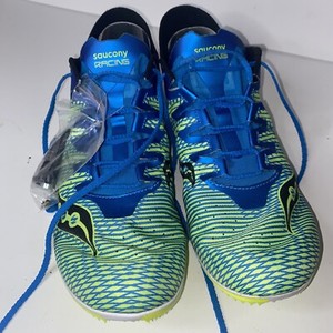 Saucony Endorphin Racing Shoe ISOFIT FlexFilm Blue Yellow S29046–3w/key Sz 13