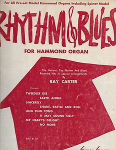Rhythm & Blues para órgano Hammond (1955, PB) Ethel Smith Music Corp. - Imagen 1 de 1