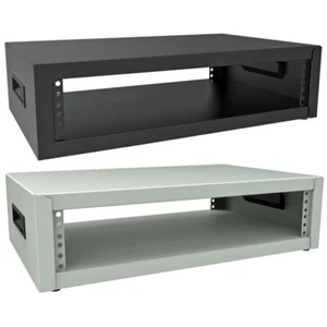 Hammond RCBS1900513LG1 3U 19" Table Top Rack - Light Grey 330 x 533 x 184 - Picture 1 of 1