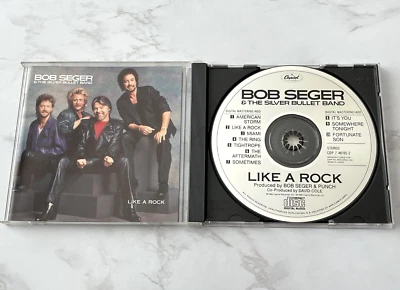 Bob Seger & The Silver Bullet Band Like A Rock CD TARGET ERA! JAPAN 1986 OOP! - Imagem 1 de 4