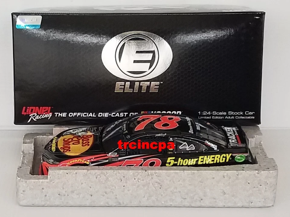 Martin Truex Jr 2018 Lionel #78 Bass Pro/5 horas Energy Elite Toyota Camry 1/24 Foto 1 de 1
