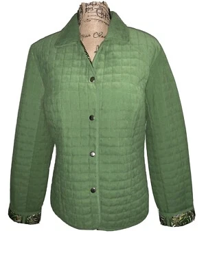 BRIGGS New York Chaqueta Verde Talla 14 Foto 1 de 4