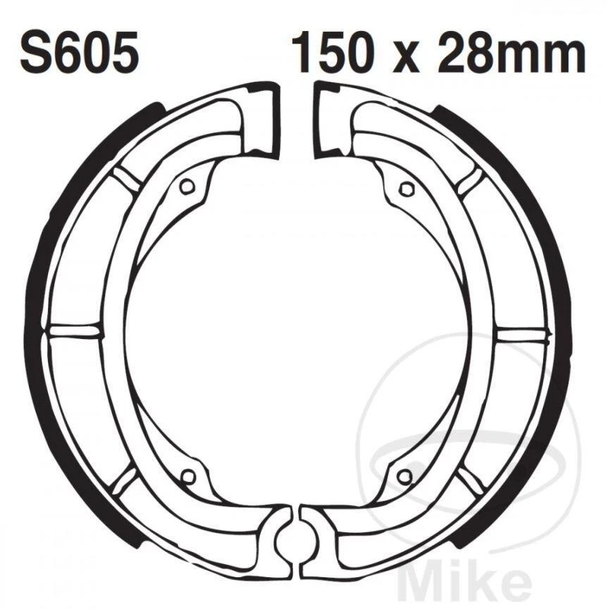 EBC Mâchoires De Frein avec Ressorts pour Kawasaki Kl KX KDX Suzuki Ts Sp Dr RM - Photo 1/1