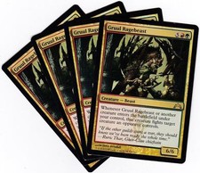 MTG: Gatecrash: Gruul Ragebeast X 4