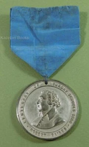 Antique Victorian Robert Raikes Centenary Of Sunday Schools Medal 1880 - Foto 1 di 12