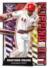 2020 Topps Big League Flipping Out #Fo-5 Aristides Aquino Reds Nm-Mt