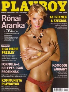 Playboy Hungary / Ungarn 2003/07 - CV Rónai Aranka CF Carmella DeCesare