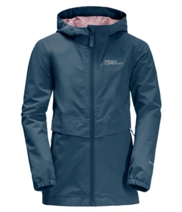 JACK WOLFSKIN Mädchen Kinder Funktionsjacke Anorak Malima blau Gr 104 164 NEU - Bild 1 von 2