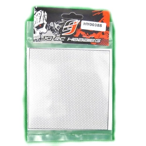 Stainless "Large Hex" Mesh net for 1:10 RC Trucks, Crawlers &Cars -BLACK - Picture 1 of 4