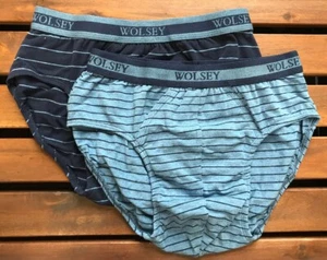 Wolsey Slip Uomo Cotone Elasticizzato (Confezione da 2) - Blu - Small - UT101-NAV - Foto 1 di 4