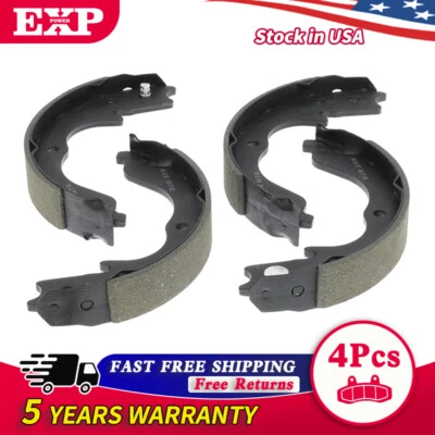Rear Parking Brake Shoes For Subaru Forester Impreza Outback Mitsubishi Lancer - Image 1 of 4