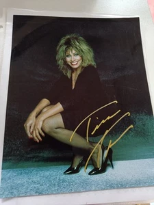 Tina Turner Autographed signed 8x10 Photo gold ink singer - Picture 1 of 9