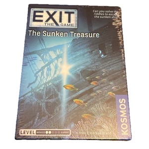 Exit The Game: The Sunken Treasure Single Use Game Thames & Kosmos 2020 Sealed - Picture 1 of 6