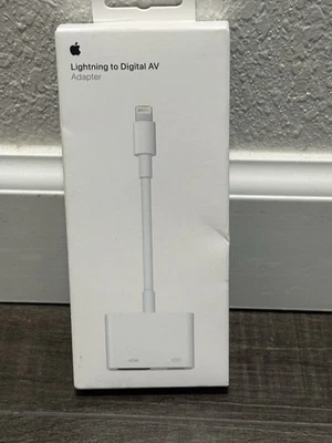New Sealed- Apple MW2P3AM/A  Lightning To Digital AV Adapter - Image 1 of 3