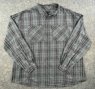 Dri Duck Mens Westwood Plaid Button Down  Long Sleeve Shirt Size 3XL - Image 1 of 4
