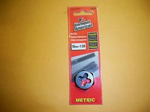 10MM-1.50  BOLT DIE  HEX AGON  RIGHT HAND VERMONT AMERICAN   MADE USA - Picture 1 of 1