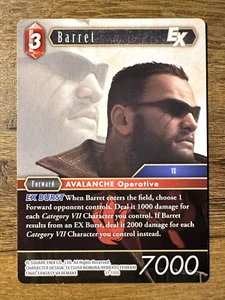 Final Fantasy TCG Opus 11 - Barret 11-131S *NON-FOIL* Starter Trading Card FF7 - Bild 1 von 2