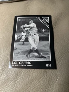 1991 The Sporting News Conlon Collection - Most Valuable Player #310 Lou Gehrig - Picture 1 of 4